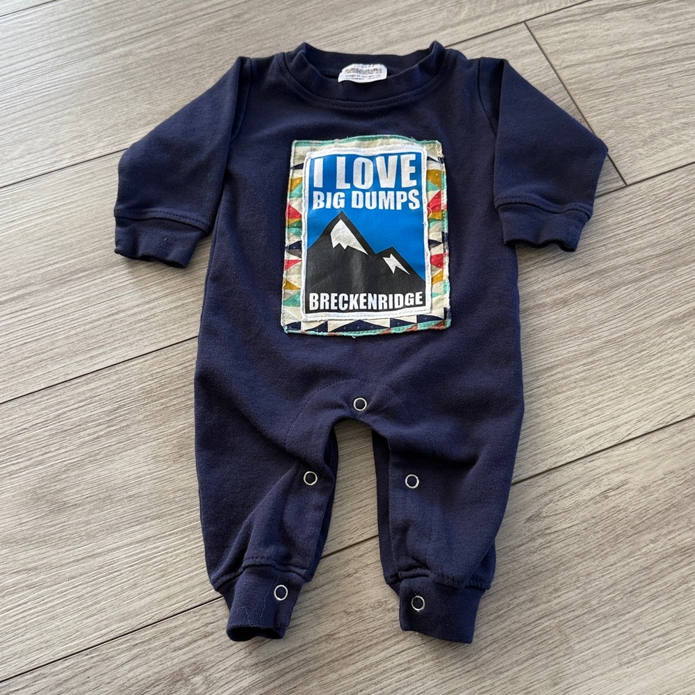 Breckenridge I Love Big Dumps One Piece Outfit 3-6 months